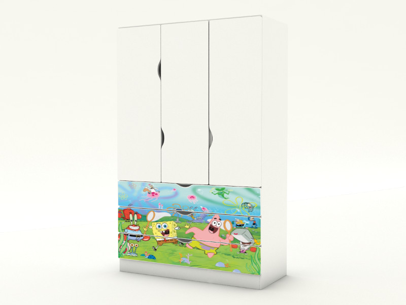 Becks skriňa 120 SponBob